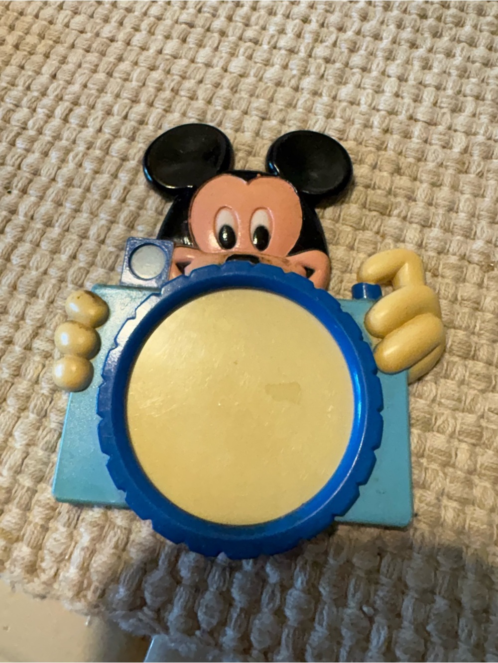 Mickey Mouse Blue plastic Camera photo frame